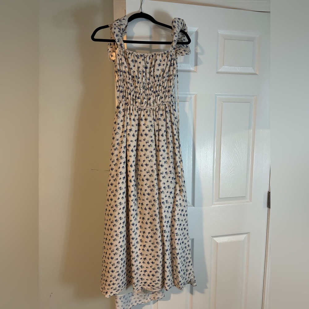 Floral Print Maxi Dress